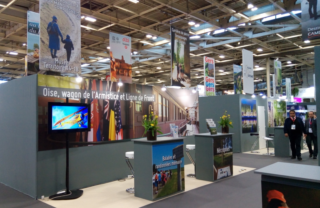 Le wagon de l'Armistice - salon mondial du tourisme